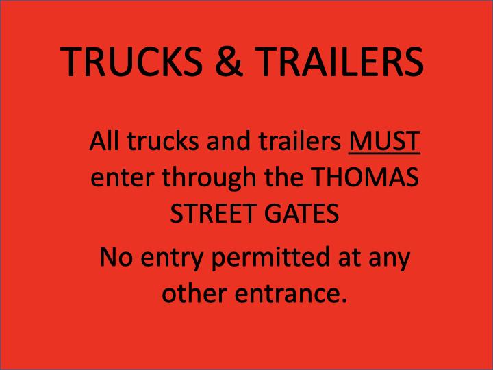 Trucks & Trailers Notice