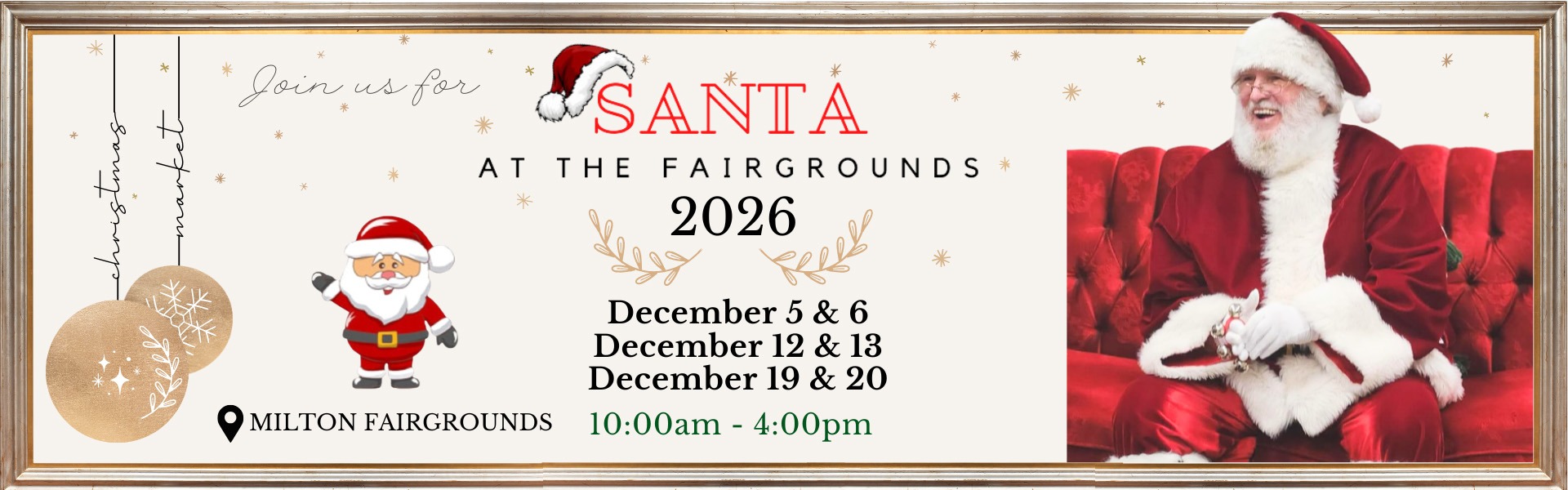 Santa at the Fair 2026